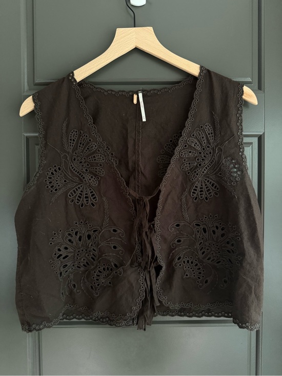 Free People Tops - Free People Embroidered Sweet Escape Top